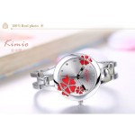 Γυναικείο ρολόι Kimio Flower Heart με κρύσταλλα Swarovski - 4