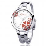 Γυναικείο ρολόι Kimio Flower Heart με κρύσταλλα Swarovski - 1